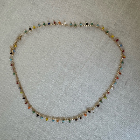 Multicolor Beaded Necklace - Picture 1 of 5